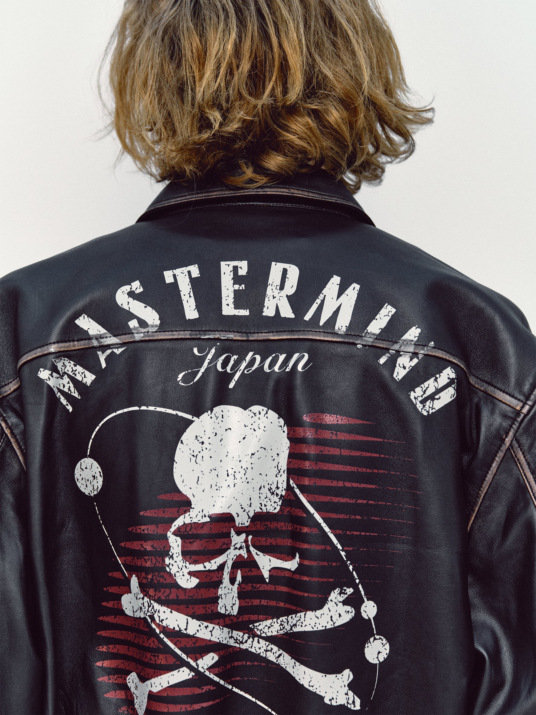 C2H4 x Mastermind JAPAN Vol.3 Lambskin Leather Jacket - Image 4