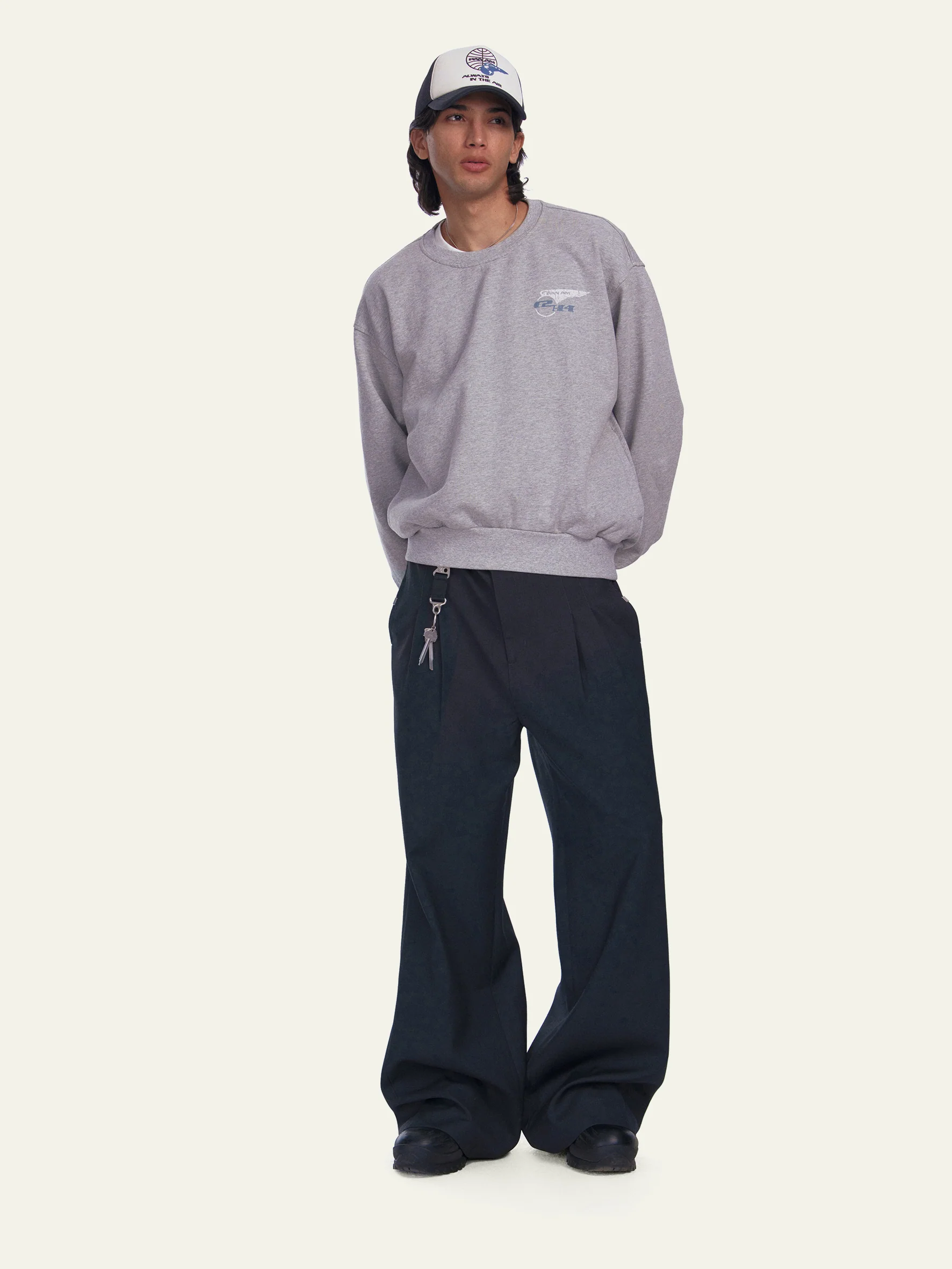 Pan Am® × C2H4® Logo Crewneck - Image 3
