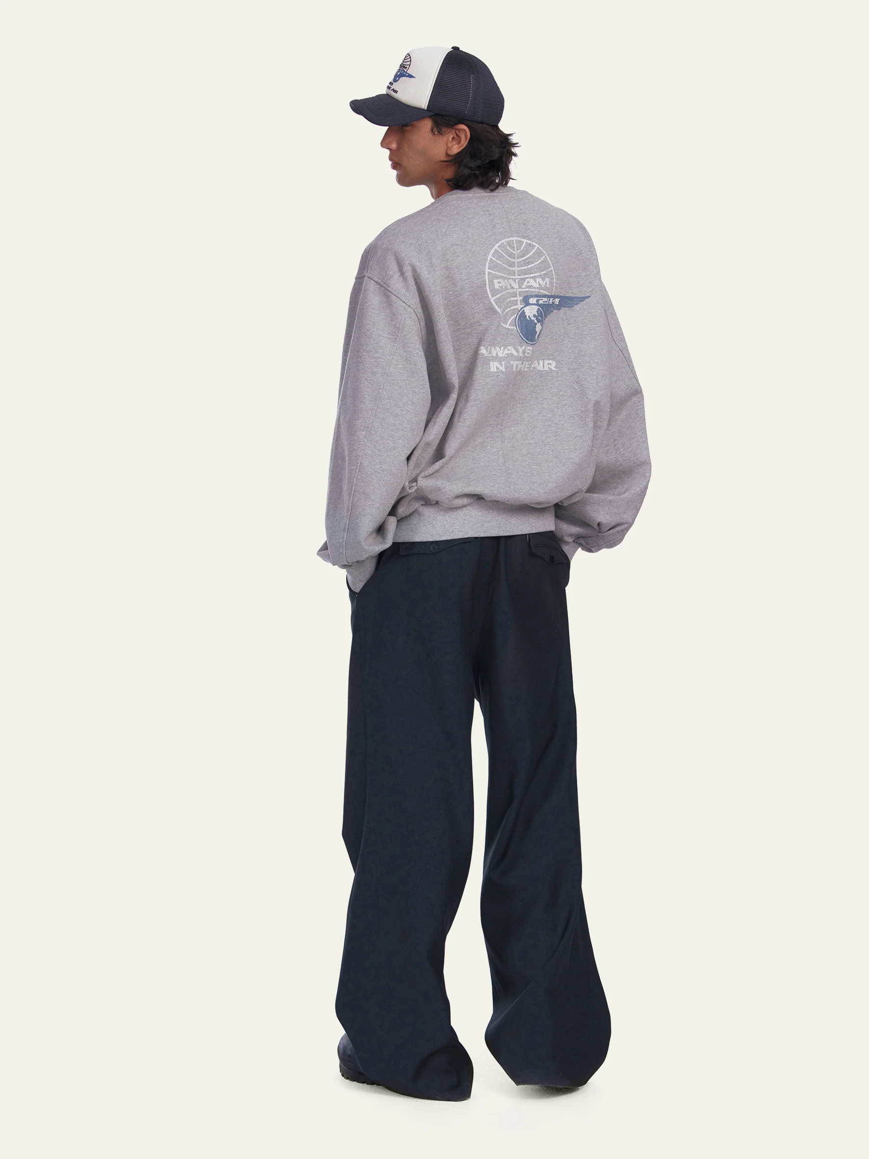 Pan Am® × C2H4® Logo Crewneck - Image 4