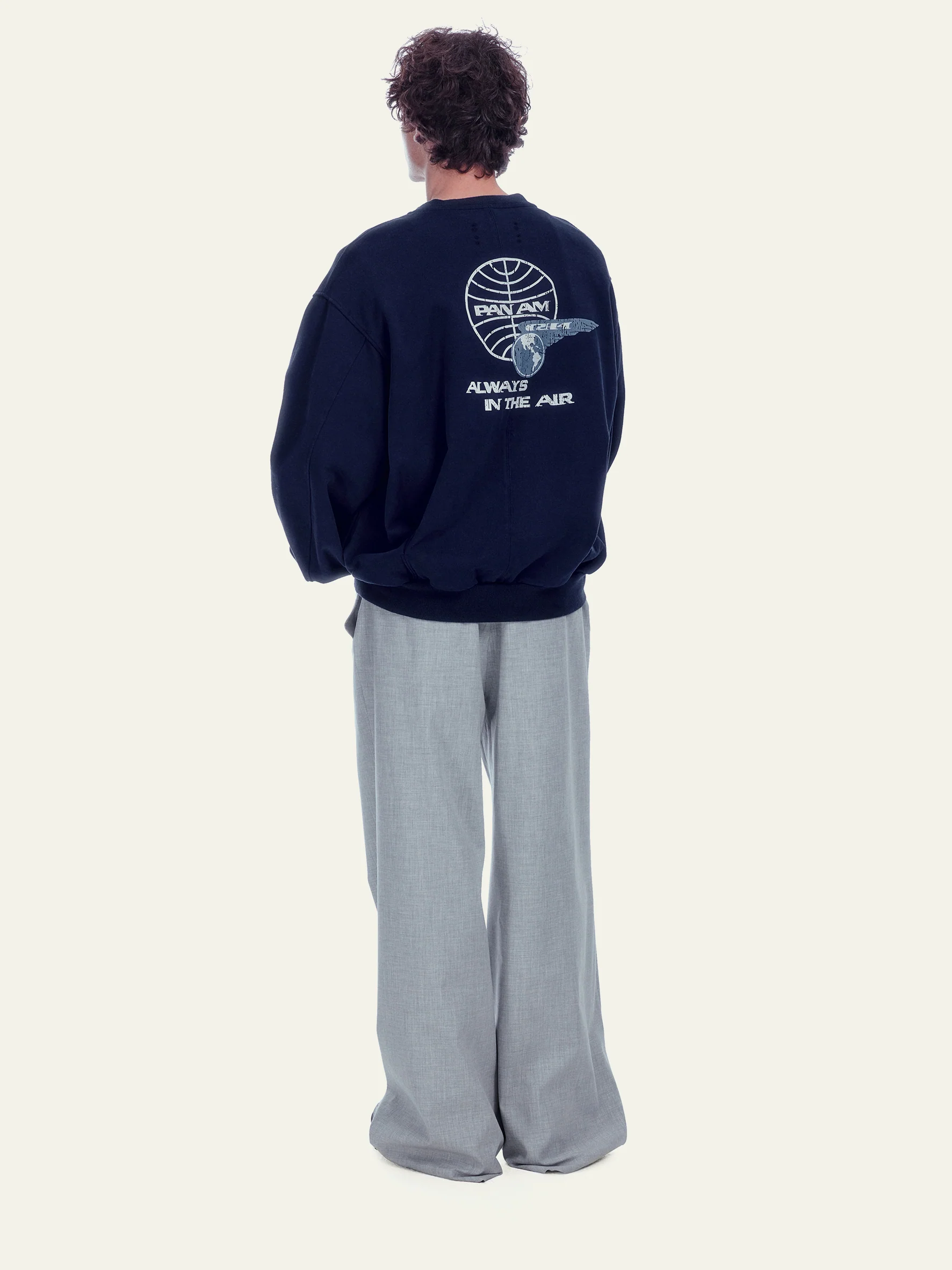 Pan Am® × C2H4® Logo Crewneck - Image 4